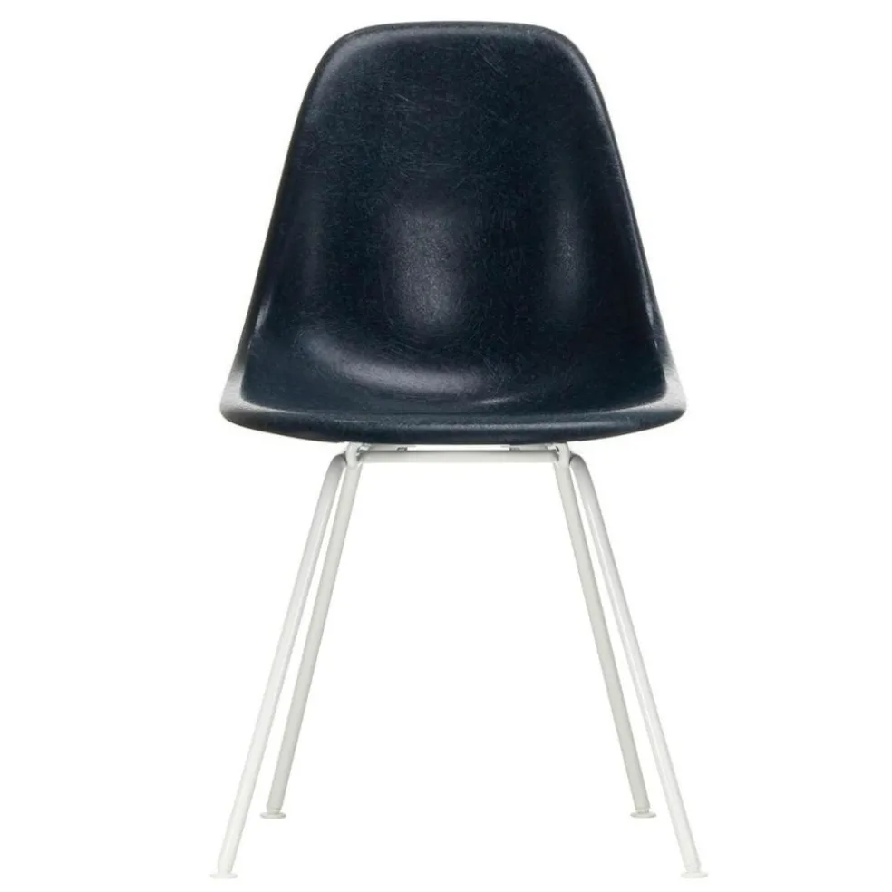 Eames Fiberglass Side Chair DSX Gestell weiß