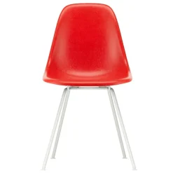 Eames Fiberglass Side Chair DSX Gestell weiß