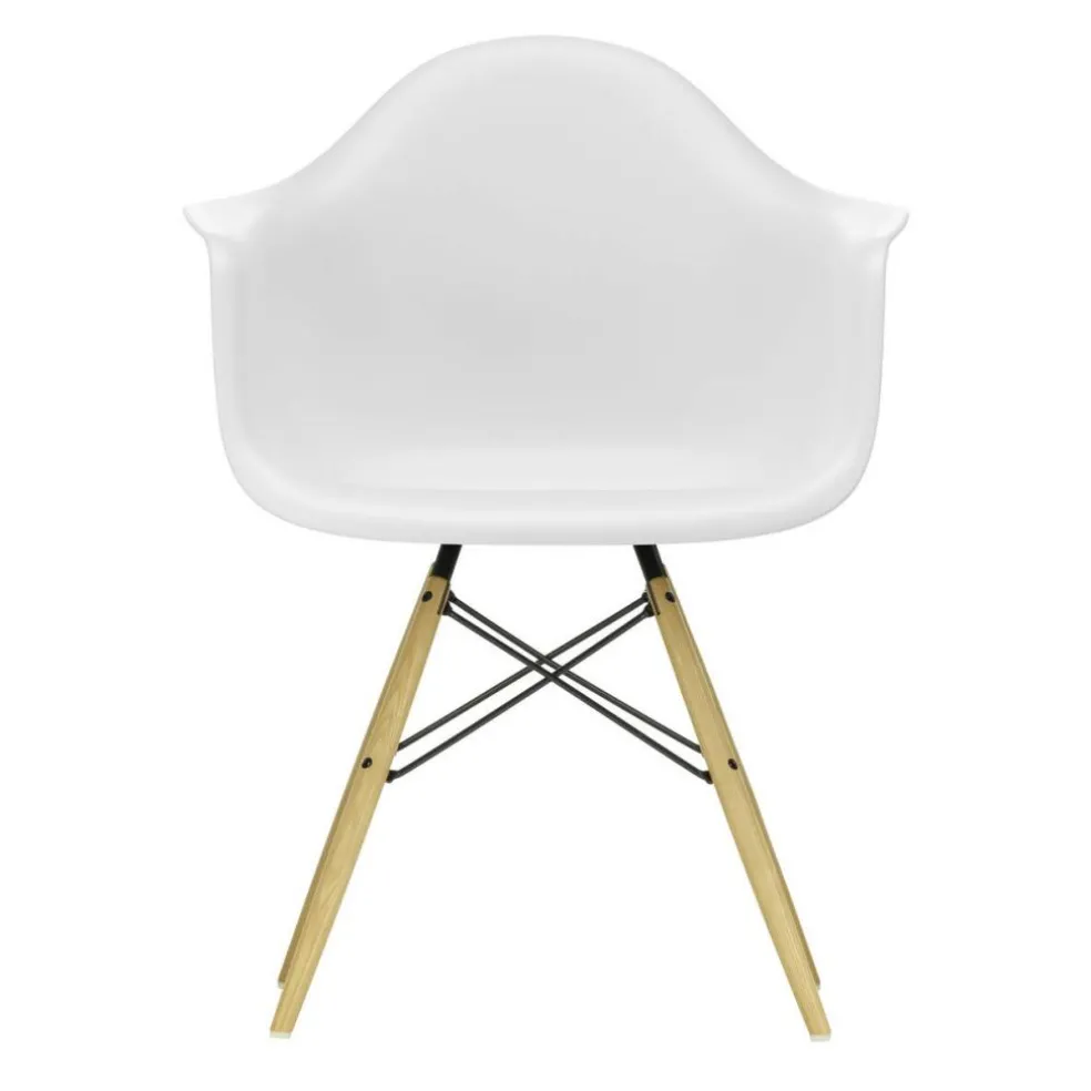 Eames Plastic Armchair DAW RE Gestell Esche