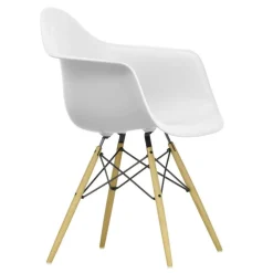 Eames Plastic Armchair DAW RE Gestell Esche