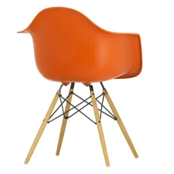 Eames Plastic Armchair DAW RE Gestell Esche