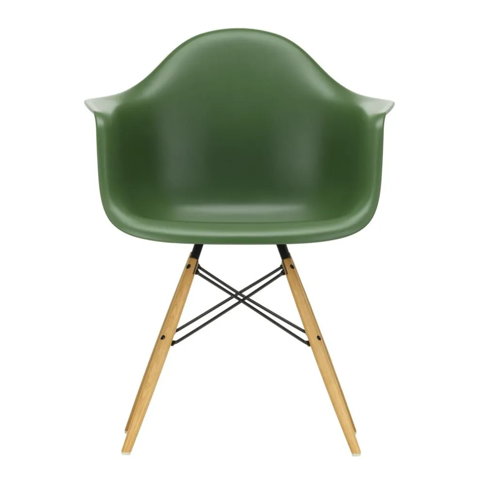 Eames Plastic Armchair DAW RE Gestell Esche