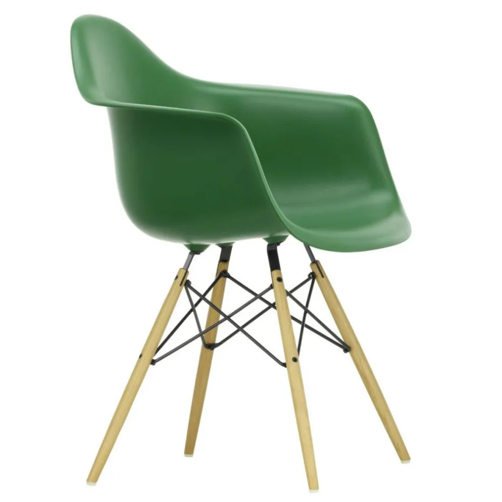Eames Plastic Armchair DAW RE Gestell Esche