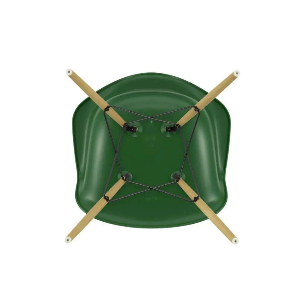 Eames Plastic Armchair DAW RE Gestell Esche