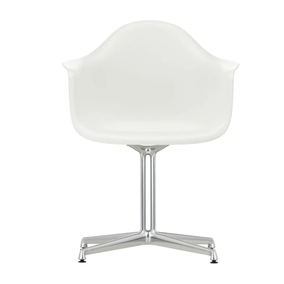 Eames Plastic Armchair DAL Gestell poliert