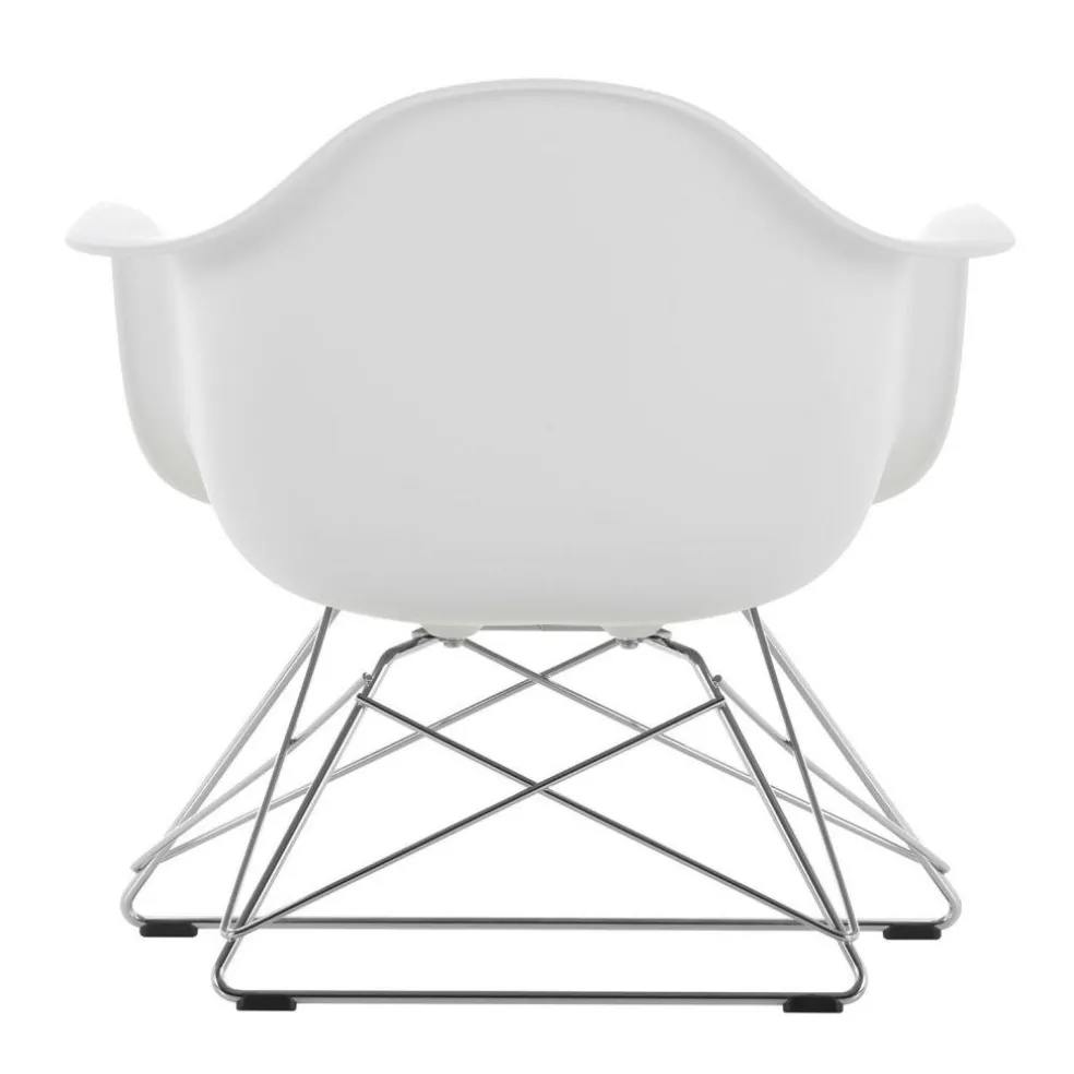 Eames Plastic Armchair LAR Gestell verchromt