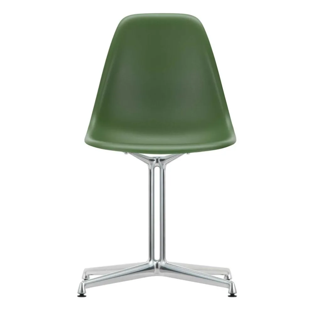 Eames Plastic Side Chair DSL RE Gestell poliert