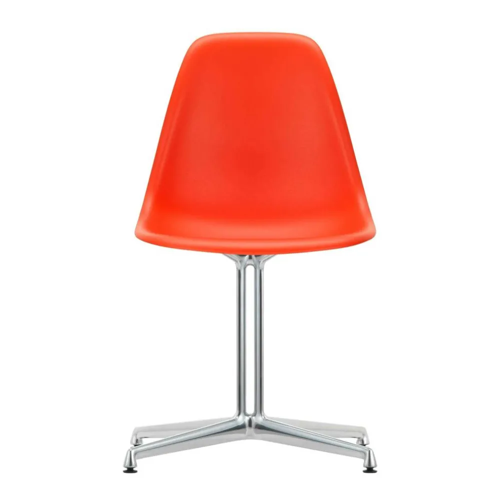 Eames Plastic Side Chair DSL RE Gestell poliert