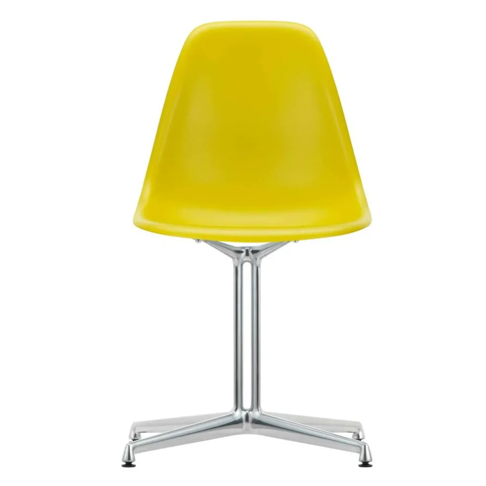 Eames Plastic Side Chair DSL RE Gestell poliert