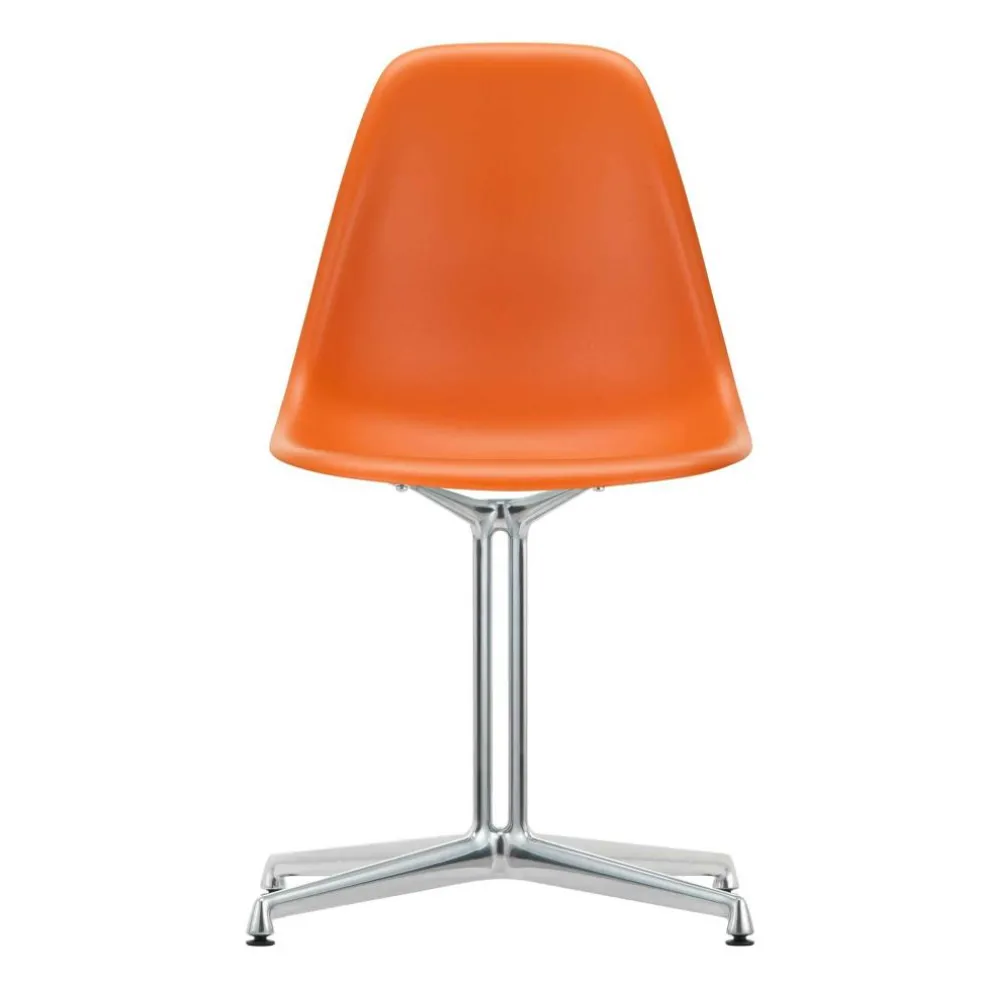 Eames Plastic Side Chair DSL RE Gestell poliert