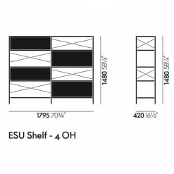 Eames Storage Unit ESU Regal