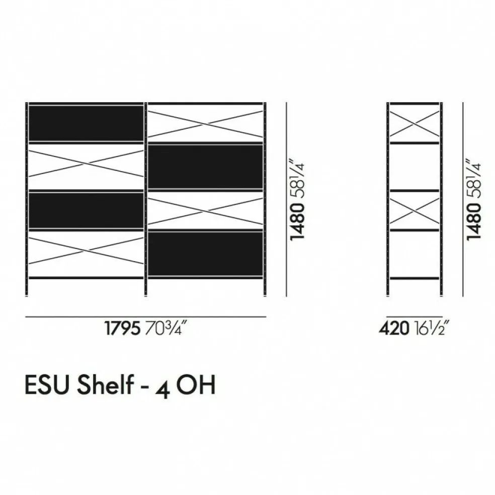 Eames Storage Unit ESU Regal