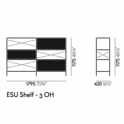 Eames Storage Unit ESU Regal