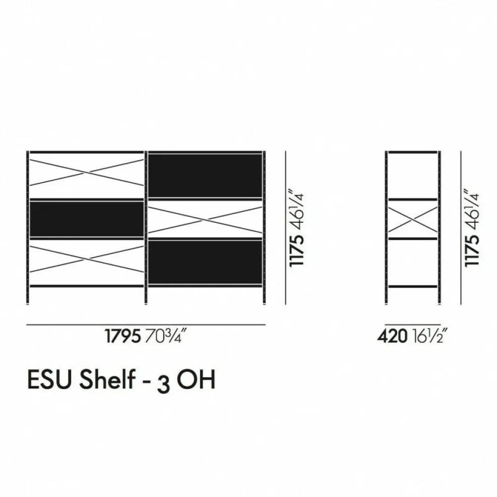 Eames Storage Unit ESU Regal