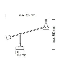 EB 28 Buquet Tischleuchte