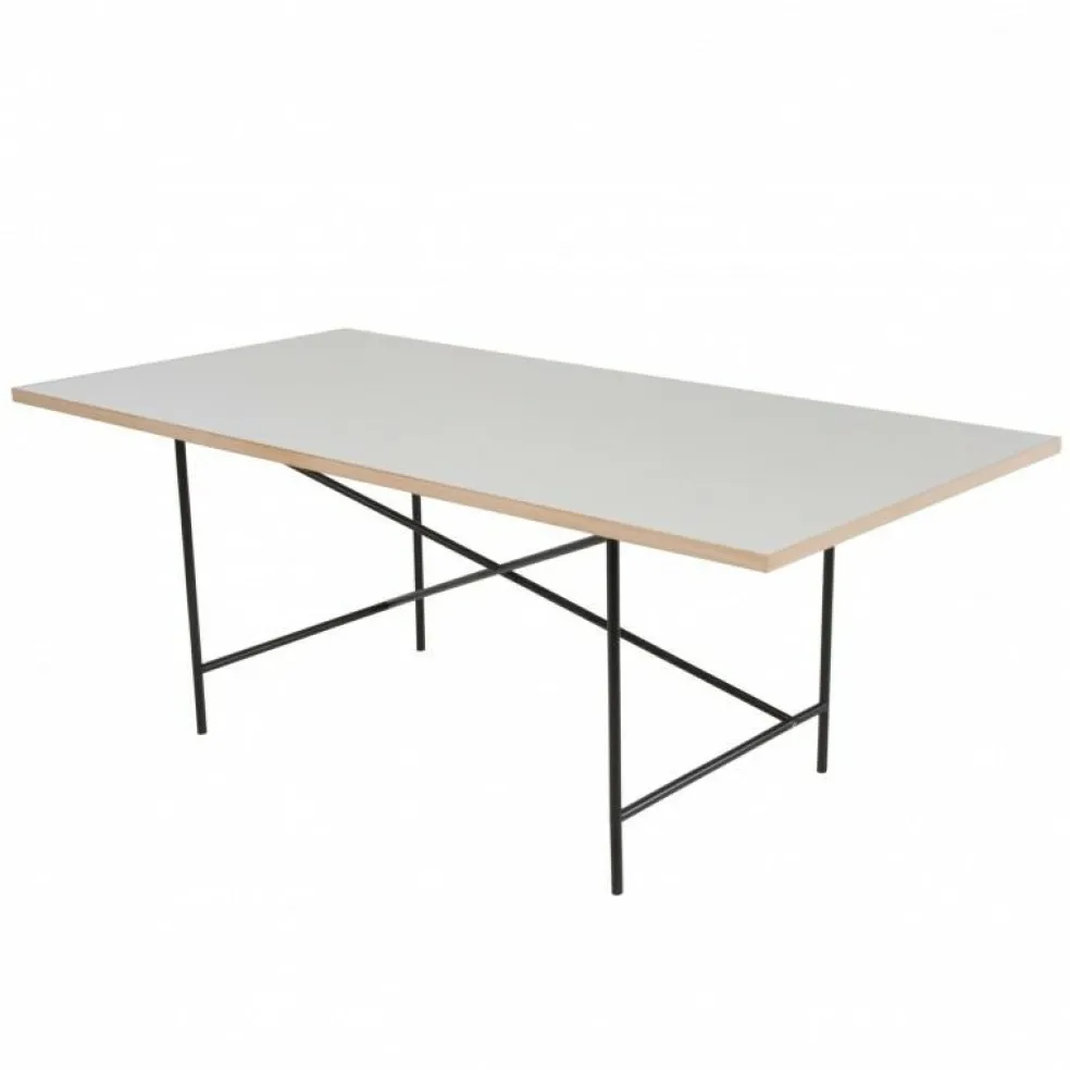 Eiermann 1 Tisch 160x80cm Gestell mittig 110x66x66cm