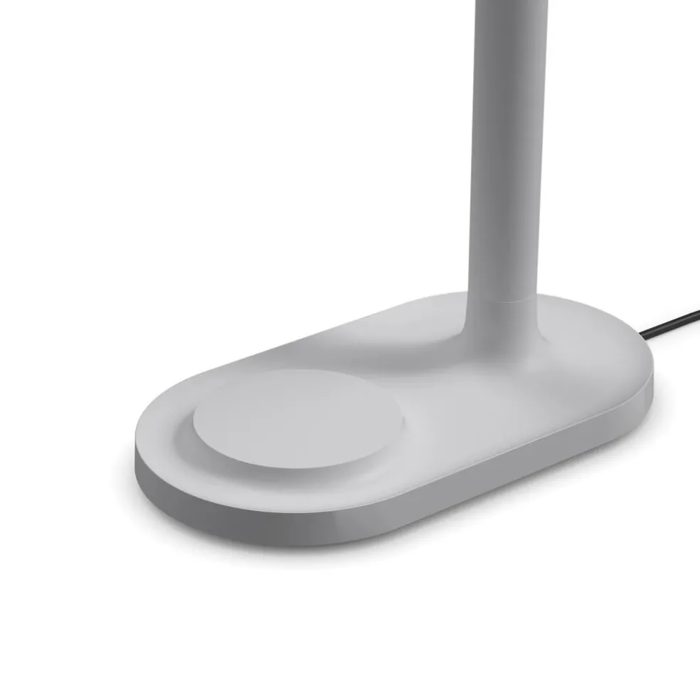 Emendo LED Tischleuchte mit kabellosem Qi-Ladegerät