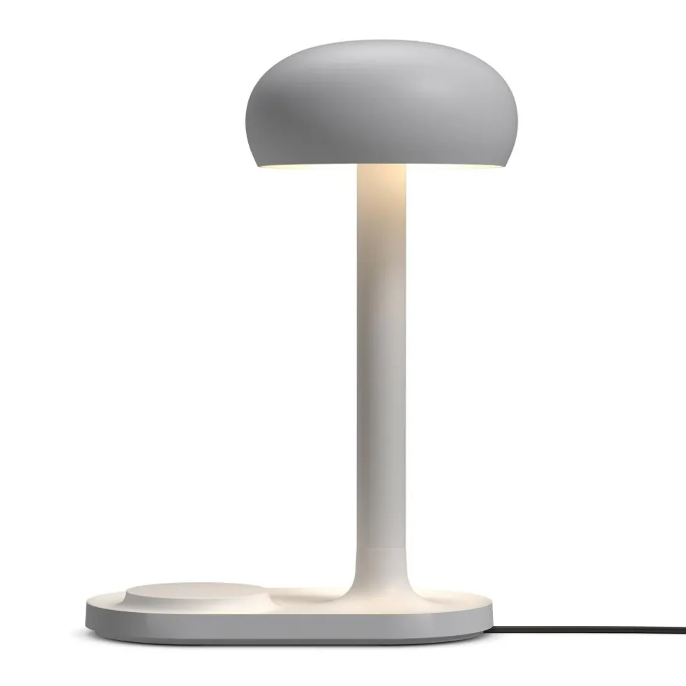 Emendo LED Tischleuchte mit kabellosem Qi-Ladegerät