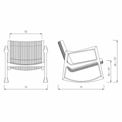 Euvira Schaukelsessel