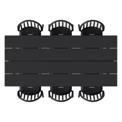 Exklusive Edition Fred's Gartenarmlehnstuhl 4er Set