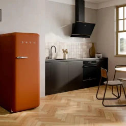 FAB28 Kühlschrank mit Gefrierfach matt