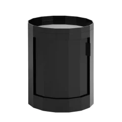 Facet Container niedrig mit Füßen und Rollen