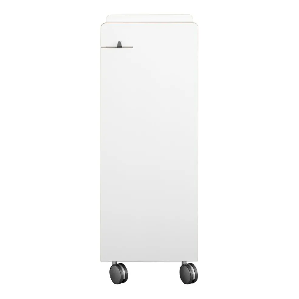 Fahrbar Rollwagen mit Fächern dreifach