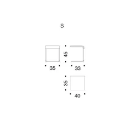 Farallon Beistelltisch S