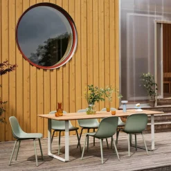 Fiber Gartenarmlehnstuhl ohne Löcher