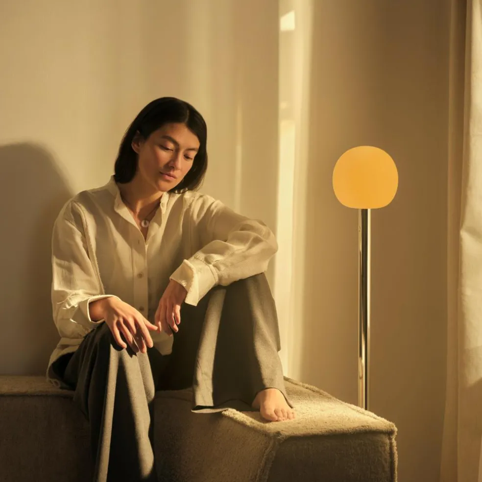 Fire LED Stehleuchte