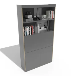 Flai Home-Office Sekretär magnetisch 118x36x216,8cm