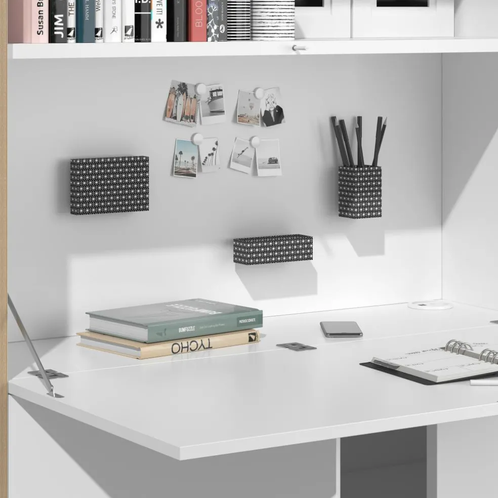 Flai Home-Office Sekretär magnetisch 118x36x216,8cm