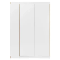 Flai Kleiderschrank zweitürig mit Regal