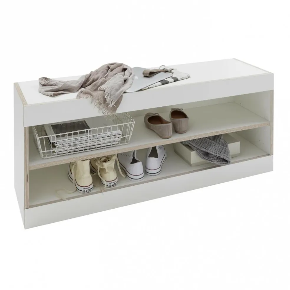 Flai Stauraumbank mit offenem Fach