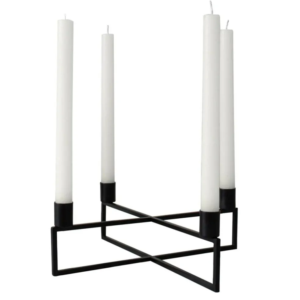 4Flames Kerzenständer 28,5x28,5cm