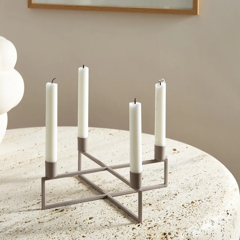 4Flames Kerzenständer 28,5x28,5cm