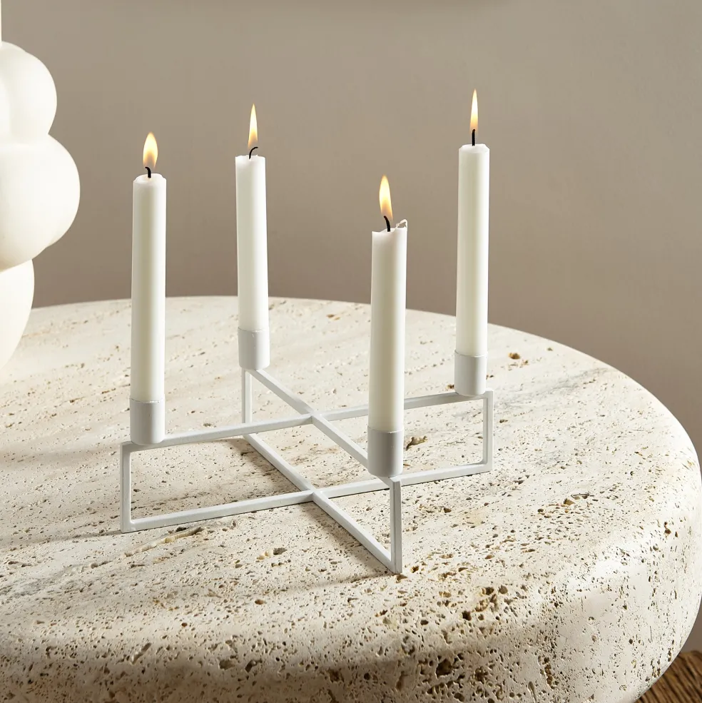 4Flames Kerzenständer 28,5x28,5cm