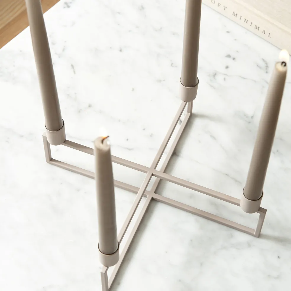 4Flames Kerzenständer 28,5x28,5cm