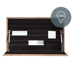Flatbox LED Wandsekretär mit Soft-Touch Schalter