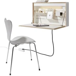 Flatbox LED Wandsekretär mit Soft-Touch Schalter