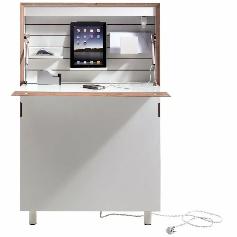 Flatmate Wandsekretär mit Birkenkante