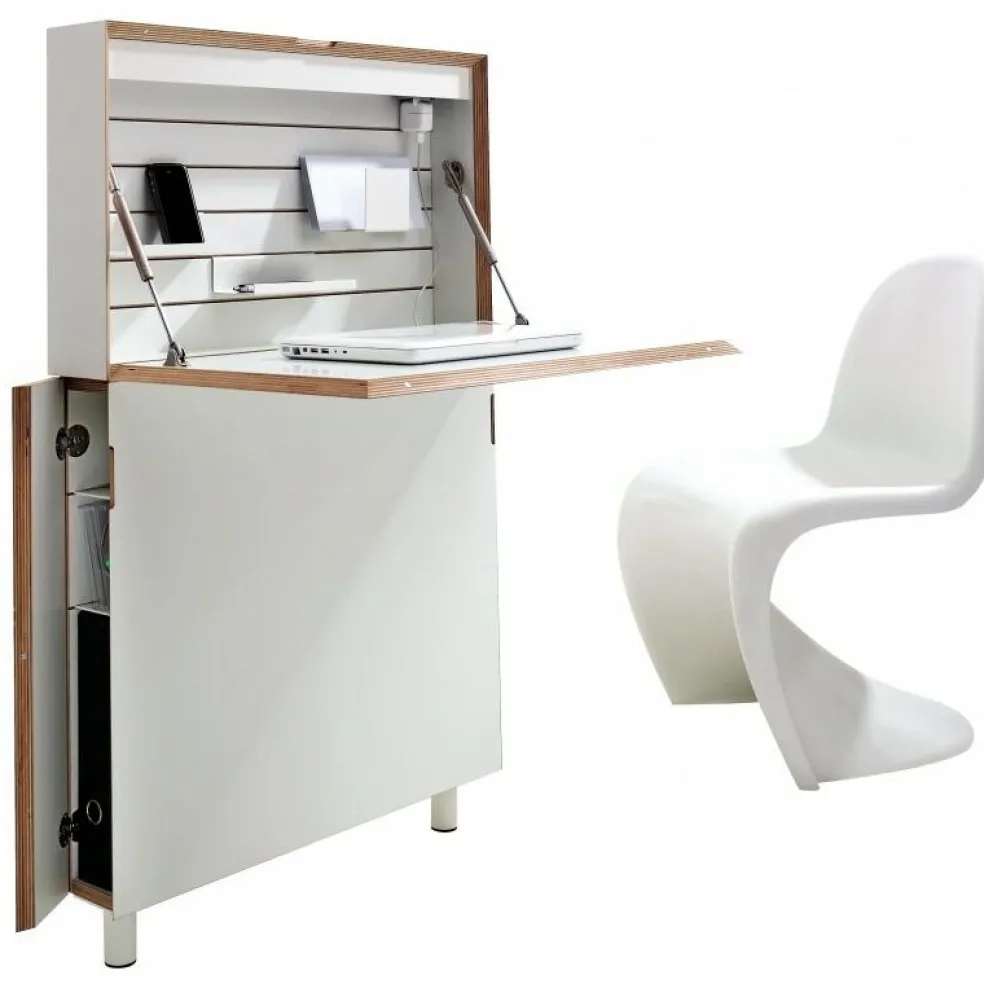 Flatmate Wandsekretär mit Birkenkante