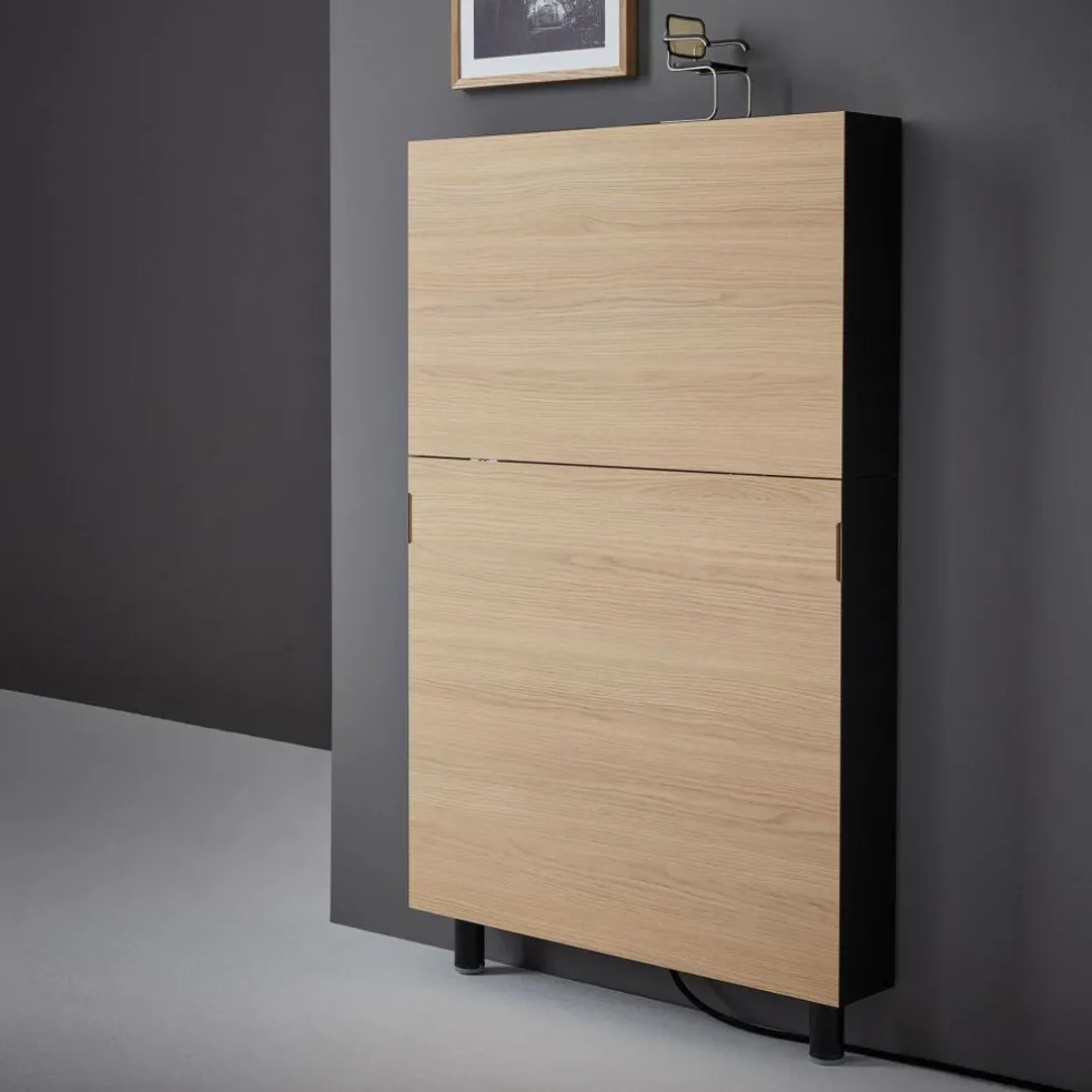 Flatmate Wandsekretär mit Birkenkante