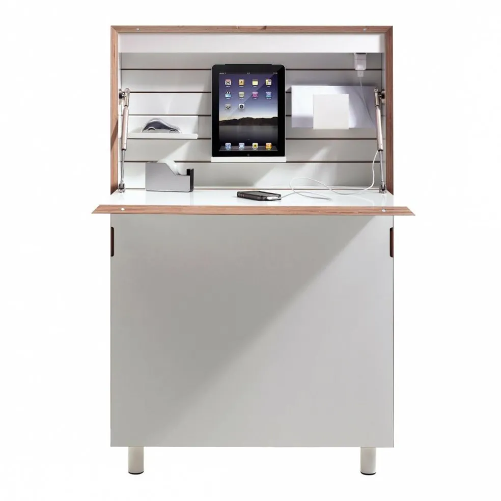 Flatmate Wandsekretär mit Birkenkante