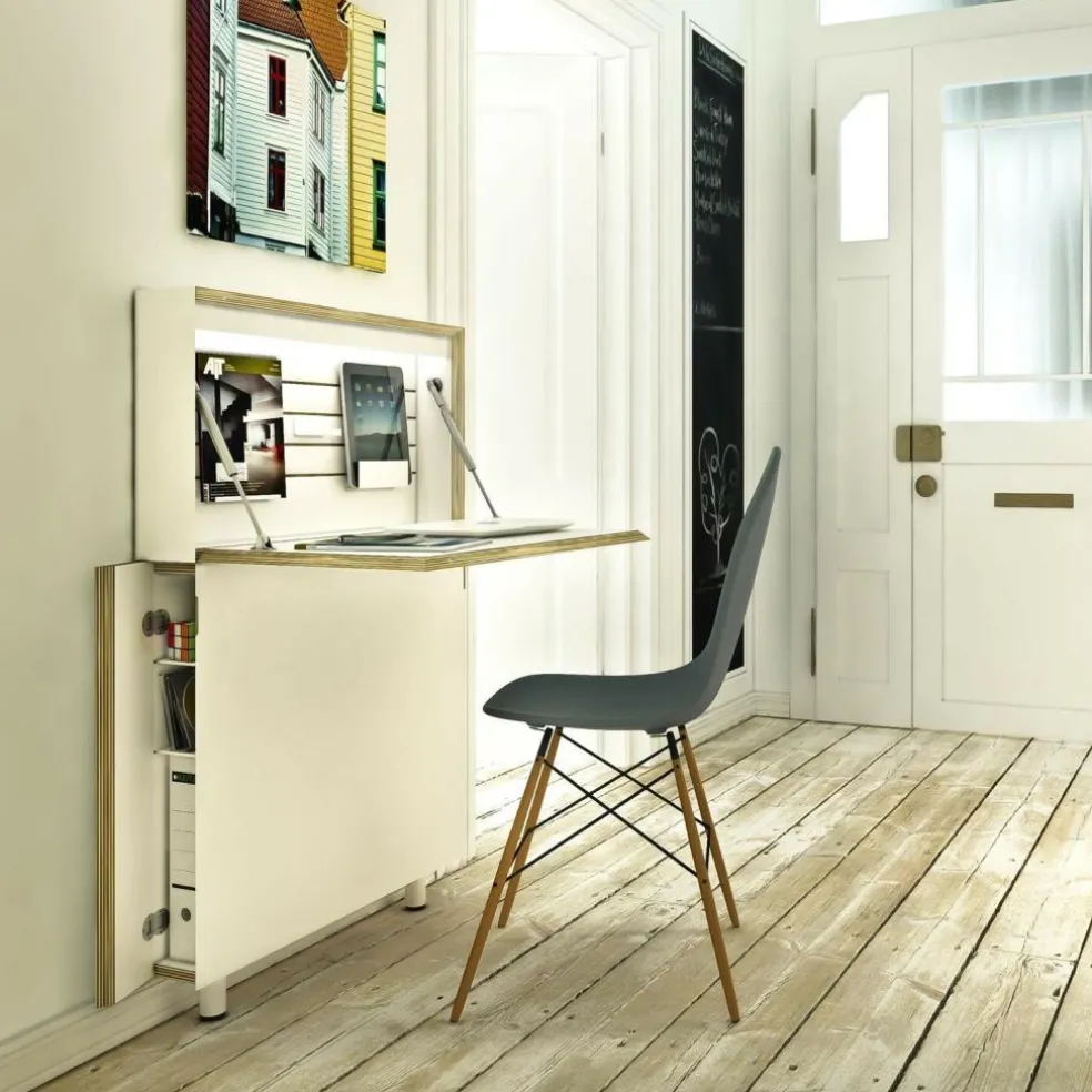 Flatmate Wandsekretär mit Birkenkante