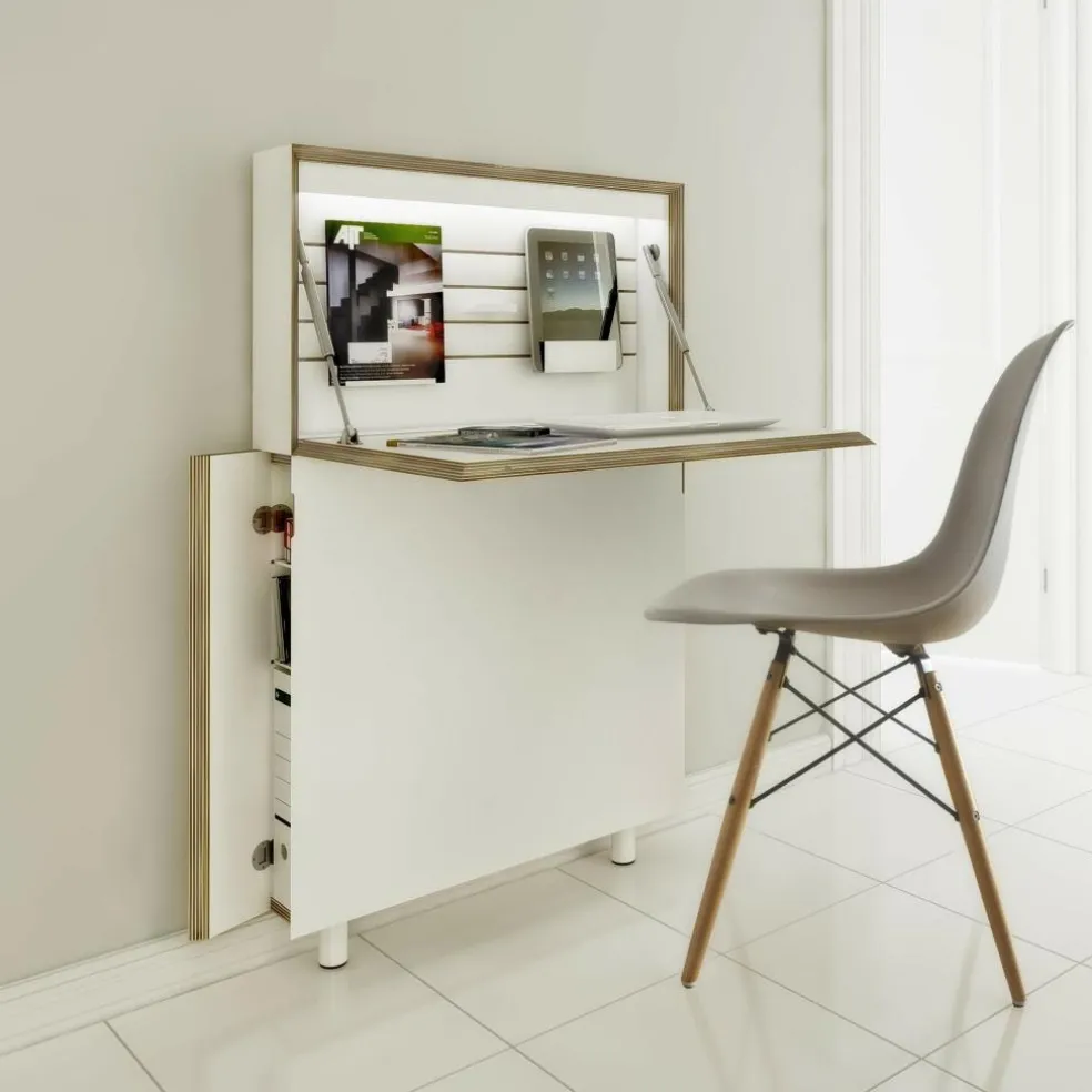 Flatmate Wandsekretär mit Birkenkante