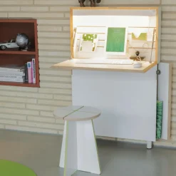 Flatmate Wandsekretär mit Birkenkante