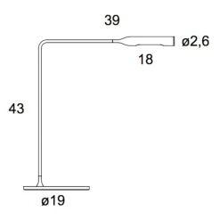 Flo Desk LED Schreibtischleuchte