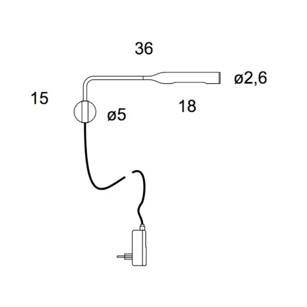 Flo Wall LED Wandleuchte