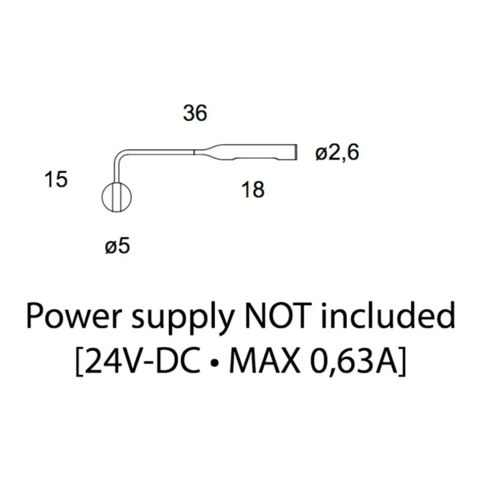 Flo Wall M LED Wandleuchte
